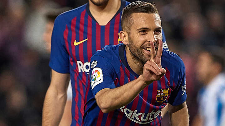 Jordi Alba Scores Winner as Barcelona Keeps Big Spanish League Lead