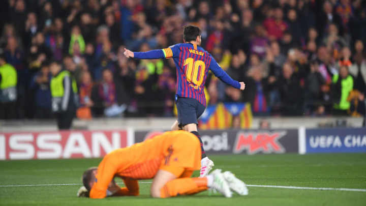 Lionel Messi Admits He Was Lucky to Score Both Goals Against Manchester United