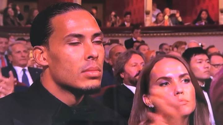 La reacción de Virgil van Dijk tras no ganar el Premio The Best
