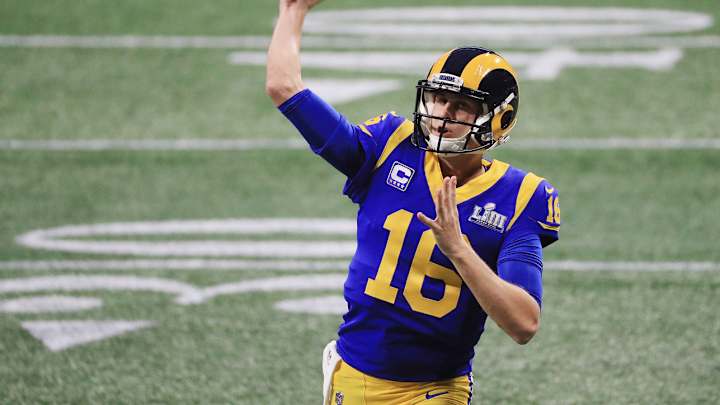 Report: Anonymous Patriots Player Said Rams' Jared Goff Will 'Bleep in His Pants' in Super Bowl