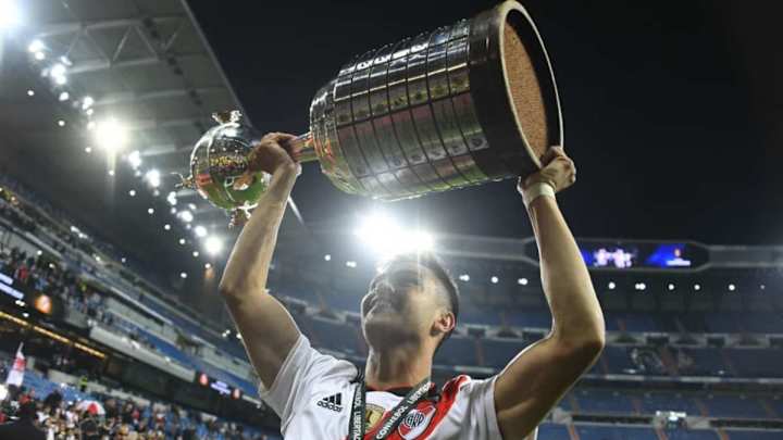 Pity Martínez: "Si fuera por mí, estaría jugando en River" Pity Martínez: "Si fuera por mí, estaría jugando en River"