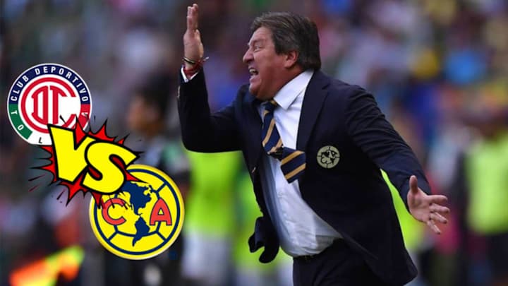 La posible alineación del América para enfrentar al Toluca