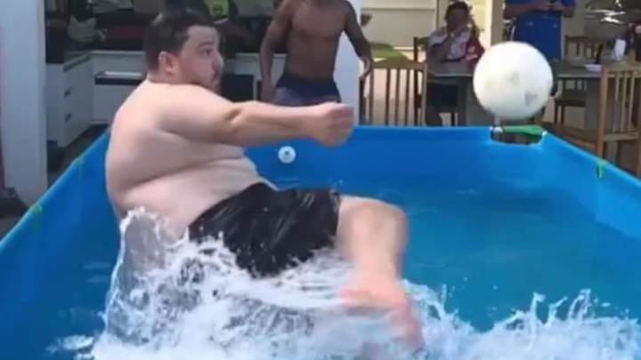 VIDEO | La volea que se hizo viral en los grupos de Whatsapp