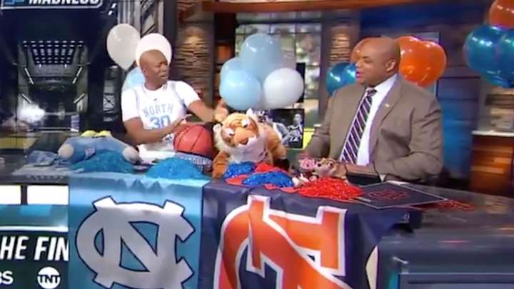 Charles Barkley's Reaction is the Best Part About Auburn Beating North Carolina