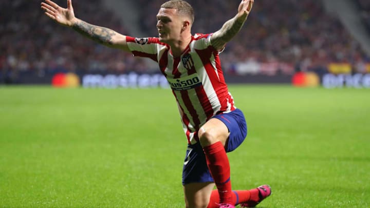 Kieran Trippier nunca había vivido una atmósfera como la del Metropolitano Kieran Trippier nunca había vivido una atmósfera como la del Metropolitano