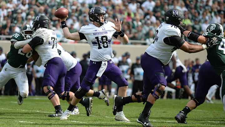 NFL Draft Notes: With Most Eyes on Kyler, Clayton Thorson Shows Off His Knee (and His Kneel Down)