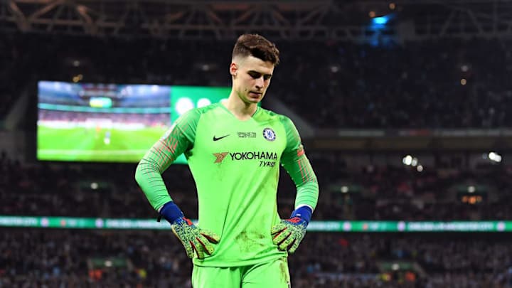Kepa a Caballero tras el partido: "Soy mejor portero que tú"
