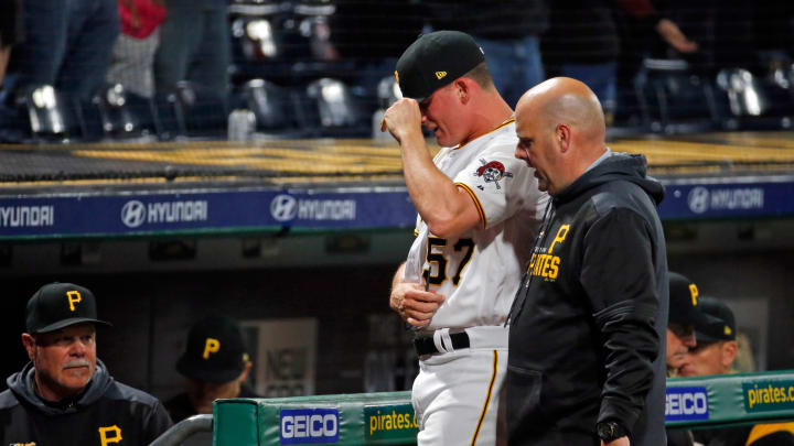 Report: Pirates SP Nick Burdi Has Strained Biceps, Won't Need Surgery