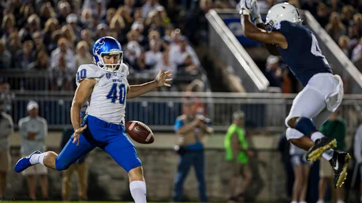 Buffalo Punter Evan Finegan Gets Call From Joe Theismann After Suffering Similar Injury Buffalo Punter Evan Finegan Gets Call From Joe Theismann After Suffering Similar Injury