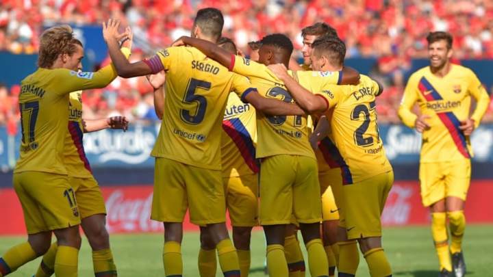 El Barcelona presenta su tercera equipación para esta temporada