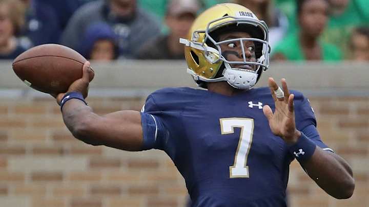 Notre Dame QB Brandon Wimbush Transferring to UCF, Eligible to Play in 2019
