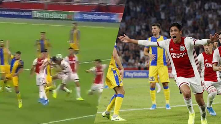 Vídeo | El primer gol de Edson Álvarez en Europa