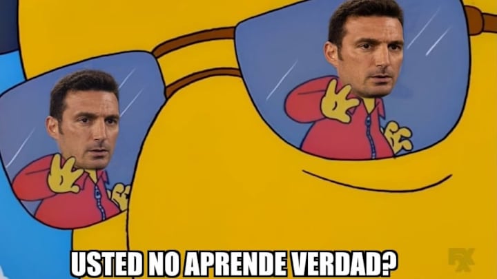 Messi y Scaloni fueron los apuntados en los memes de la victoria de Argentina ante Venezuela