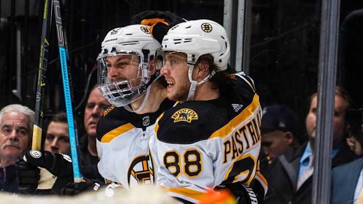 Bruins Top Maple Leafs on David Pastrnak's Goal