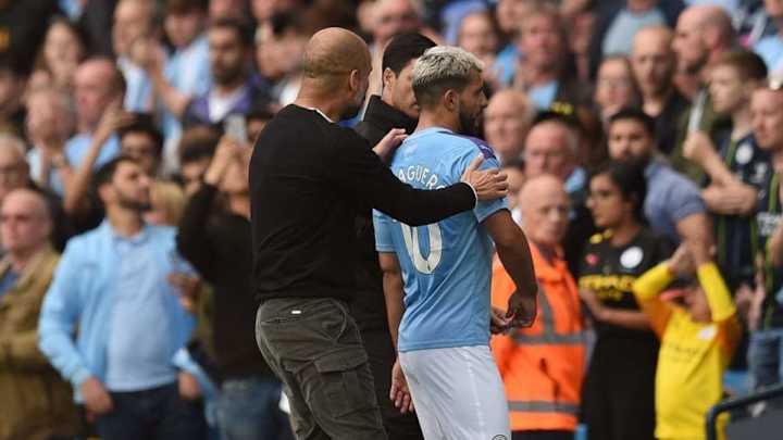 VÍDEO | La bronca del Kun Agüero con Guardiola al ser sustituido