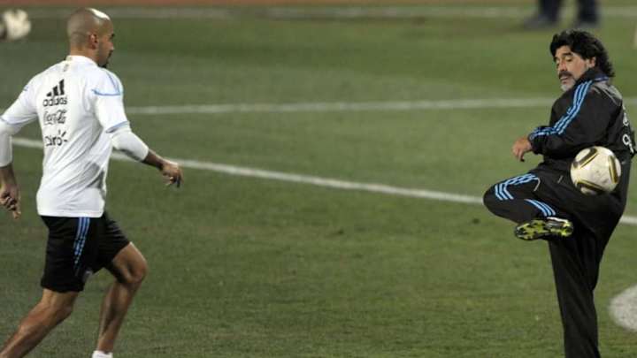 El audio viral de Verón contra Maradona... ¡que era fake!