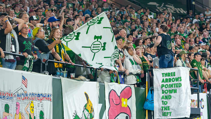 MLS Bans Several Portland Timbers Fans Over Iron Front Signs