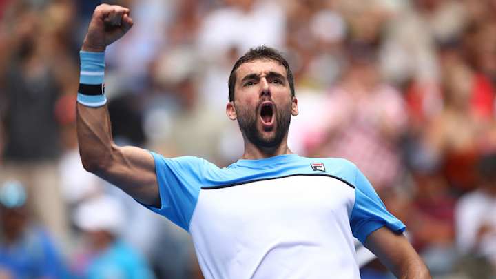 Marin Cilic Hits 25 Aces in Win Over American Mackenzie McDonald