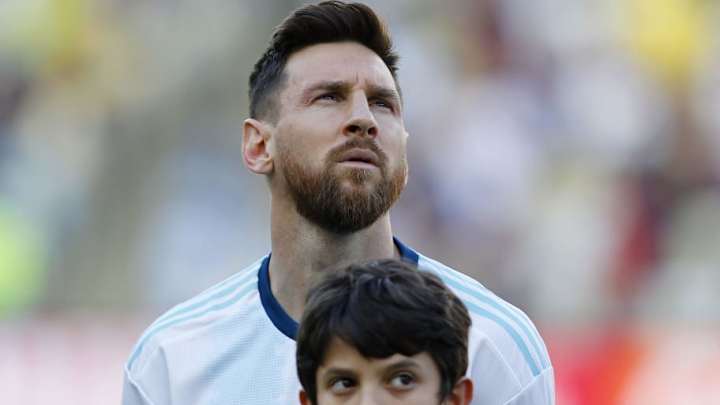 VIDEO | El canto de la suerte: Messi entonó el himno argentino ante Venezuela