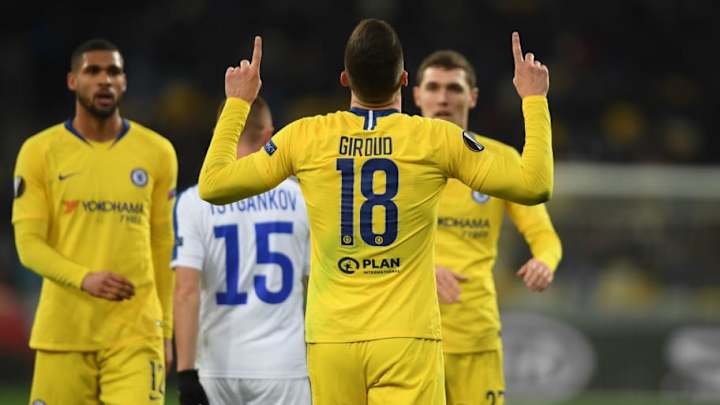 3 Stunning Facts as Olivier Giroud Bags a Hat-Trick for Chelsea in the Europa League