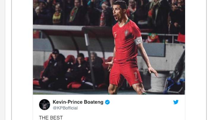 Los tweets madridistas y anti Barça de Kevin Prince Boateng Los tweets madridistas y anti Barça de Kevin Prince Boateng