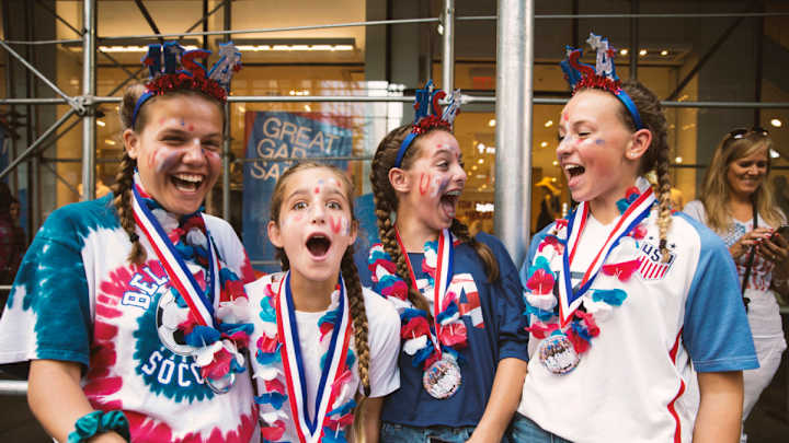 Fans Celebrate Women's World Cup Championship!
