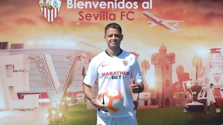 Sevilla 1 - 0 Qarabag | Una obra de arte de Chicharito para poner en ventaja al equipo local Sevilla 1 - 0 Qarabag | Una obra de arte de Chicharito para poner en ventaja al equipo local