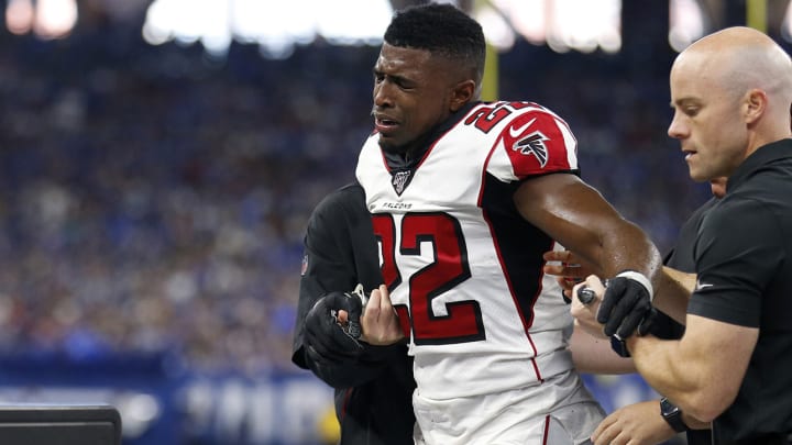Falcons Safety Keanu Neal Exits Loss vs. Colts With Achilles Injury Falcons Safety Keanu Neal Exits Loss vs. Colts With Achilles Injury