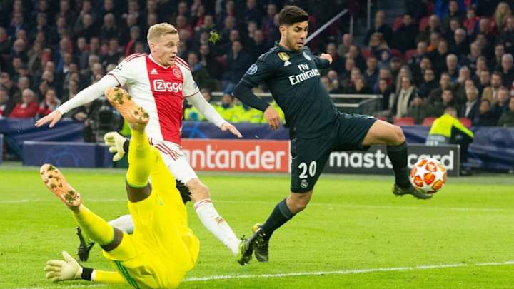 AJAX 1 - 2 REAL MADRID | Asensio marcó el segundo gol para el equipo visitante