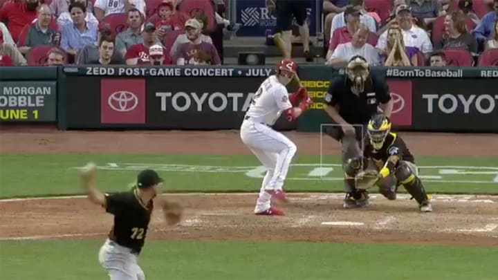 Reds' Derek Dietrich Crushes Three Consecutive Home Runs in Game vs. Pirates
