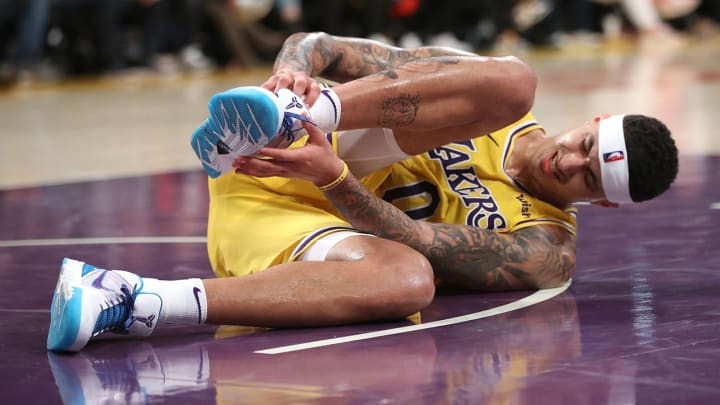 Lakers F Kyle Kuzma Could Miss Up to One Week After Suffering Ankle Injury vs. Clippers