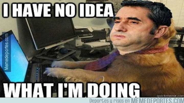 Los mejores memes del Granada - Barça: Las ideas de Valverde, Junior Firpo, el muro Ter Stegen y más