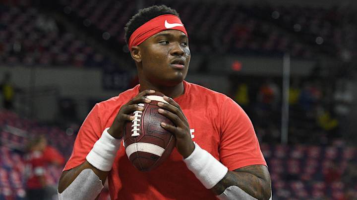 At the NFL Combine: Dwayne Haskins on His Giants Dream Team