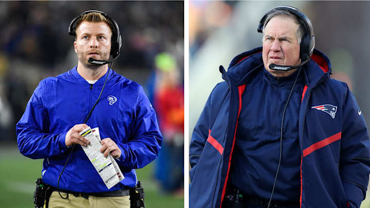 Patriots Coach Bill Belichick Texted Rams Coach Sean McVay After 'Basically' Every Game Patriots Coach Bill Belichick Texted Rams Coach Sean McVay After 'Basically' Every Game