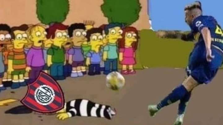 Los mejores memes tras la rabona de Buffarini en la goleada de Boca a San Lorenzo