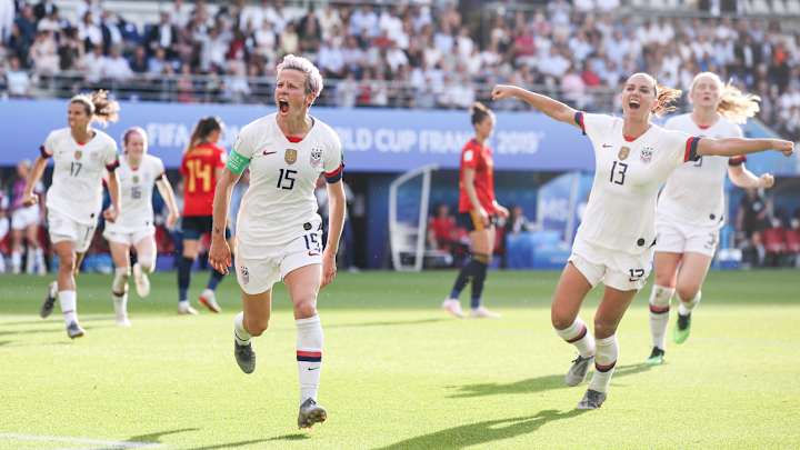 USA Survives at Women's World Cup, Outlasting Spain on Rapinoe's PKs