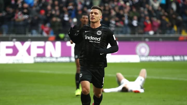 ​Así es Luka Jovic, el objetivo del FC Barcelona para la delantera