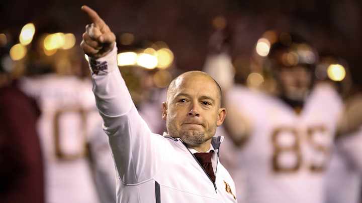 PJ Fleck Hands Out Batman Pez Dispensers, Wants Players to Emulate Dark Night