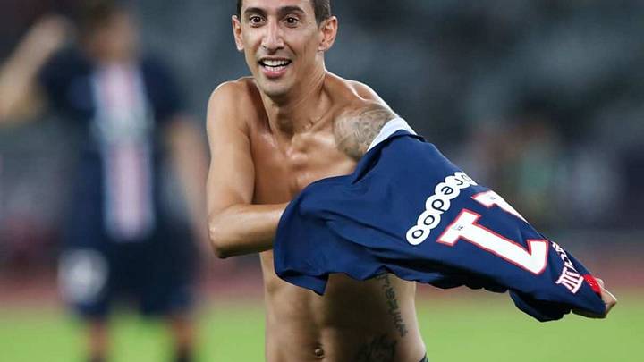VÍDEO | El golazo de falta de Ángel Di María por encima de dos barreras
