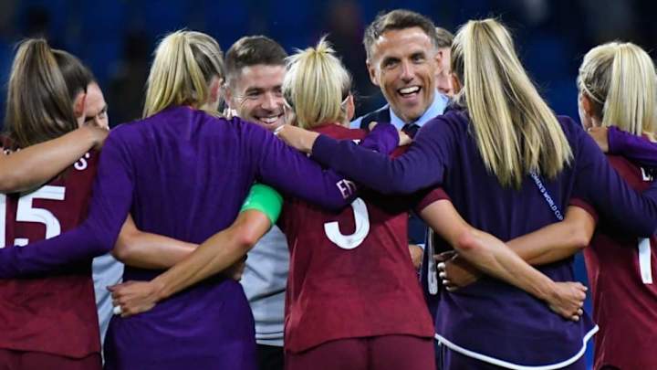 Phil Neville Lauds Togetherness of England After Lionesses Seal Emotional Win Over Argentina