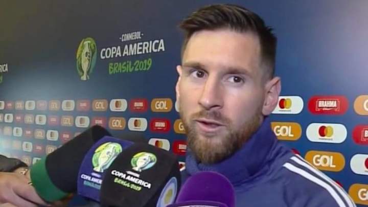 Las durísimas declaraciones de Messi tras finalizar el partido: "Esta Copa está armada para Brasil"
