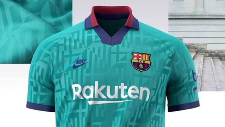 Barcelona Unveil New Third Kit Featuring Smart 1990's Throwback Design Barcelona Unveil New Third Kit Featuring Smart 1990's Throwback Design