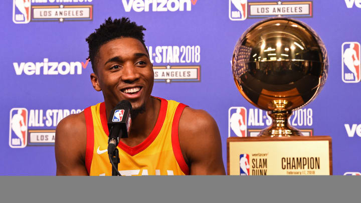 Watch: Jazz Guard Donovan Mitchell Says He Won't Defend Slam Dunk Contest Title