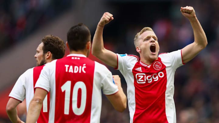 Van de Beek habló sobre el interés del Real Madrid