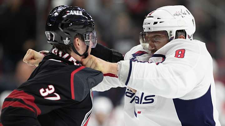 Andrei Svechnikov in Concussion Protocol After Alex Ovechkin Fight Andrei Svechnikov in Concussion Protocol After Alex Ovechkin Fight