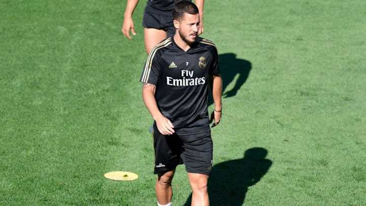 Hazard ya entrena con sus compañeros y podría reaparecer en el próximo partido de LaLiga