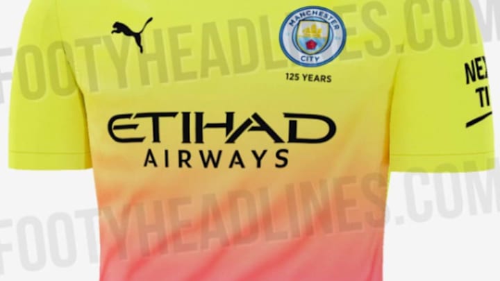 Manchester City 2019/20 Third Kit: Leaked Images of Atrocious Pink & Yellow Strip Appear Online