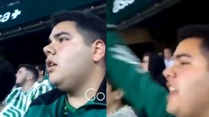 La reacción de un aficionado del Betis tras el hat trick de Messi que se hizo viral La reacción de un aficionado del Betis tras el hat trick de Messi que se hizo viral