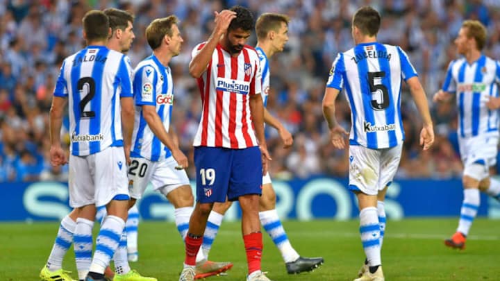 El 1x1 de los jugadores del Atlético de Madrid en su derrota ante la Real Sociedad (2-0)