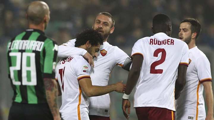 Mohamed Salah Eyes 'Beautiful' Reunion With Roma Legend Daniele De Rossi Mohamed Salah Eyes 'Beautiful' Reunion With Roma Legend Daniele De Rossi